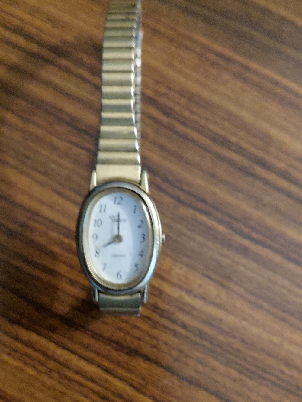 Gold Tone Oval Women's Watch - Unbranded